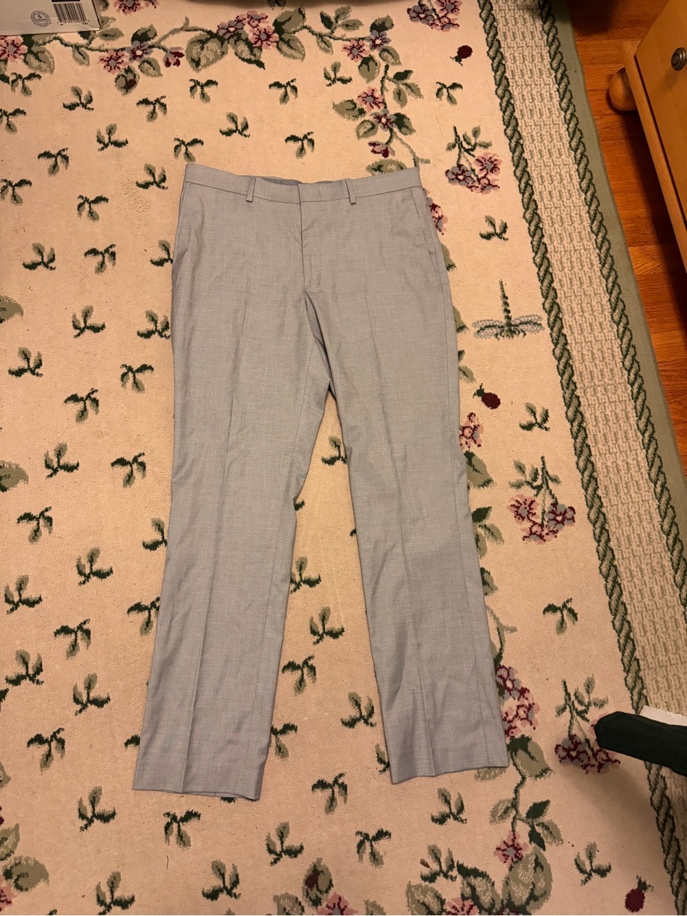 Apt. 9 Light Gray Men's Slim Fit Dress Pants